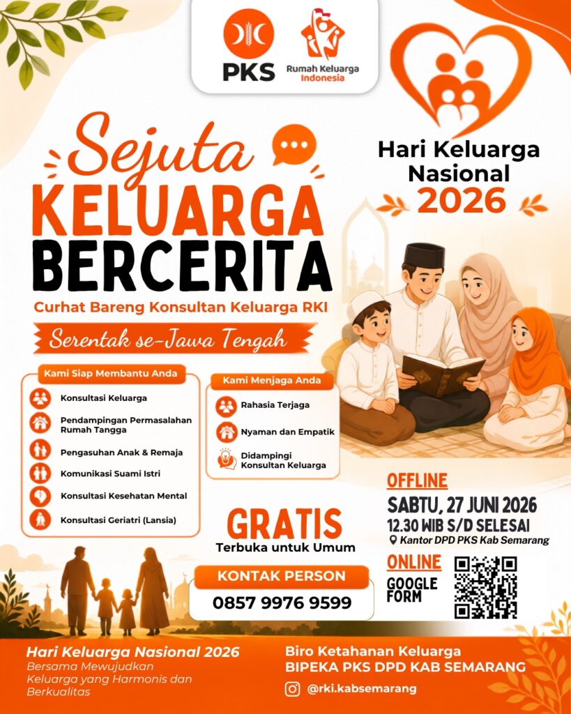 Sejuta Keluarga Bercerita: Ruang Aman untuk Curhat Keluarga Anda